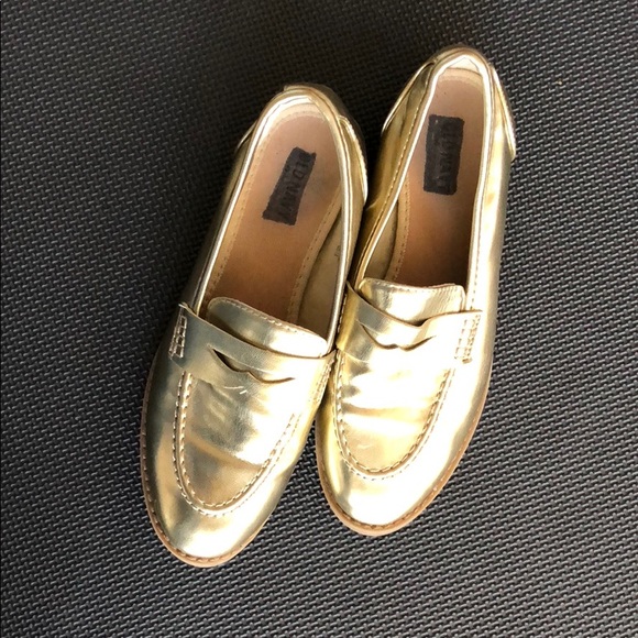 Golden loafers - Picture 2 of 4